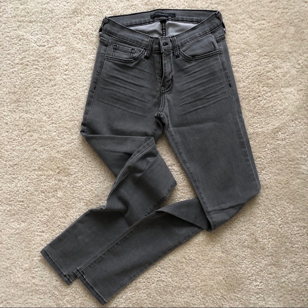 Grey skinny jeans